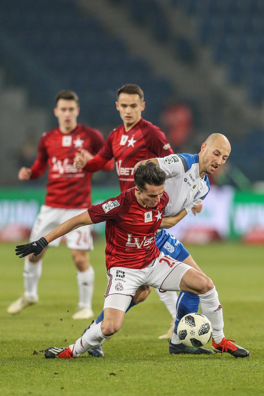 Pilka nozna. Ekstraklasa. Wisla Krakow - Lech Poznan. 21.12.2018