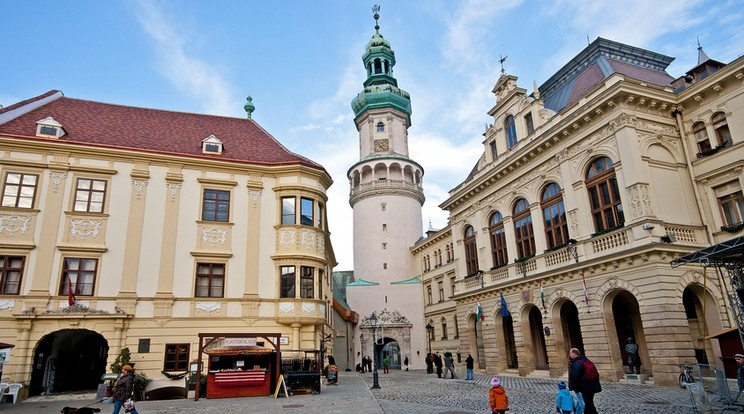 Sopron Fő tér / Fotó: MTI Krizsán Csaba