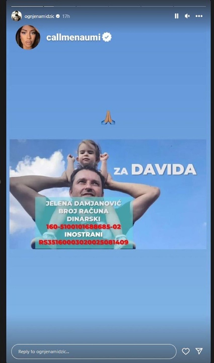 Ognjen i Mina podelili apel