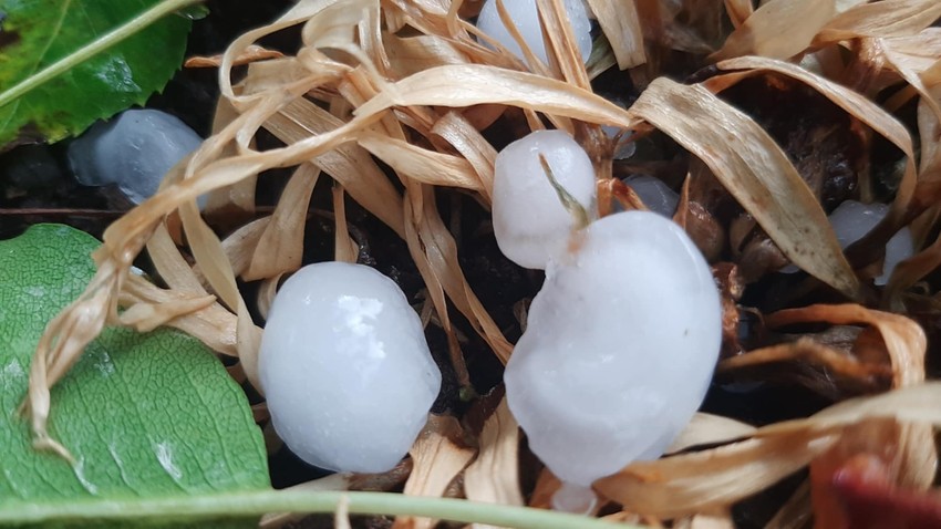 Grad veličine jajeta pogodilo Topolu