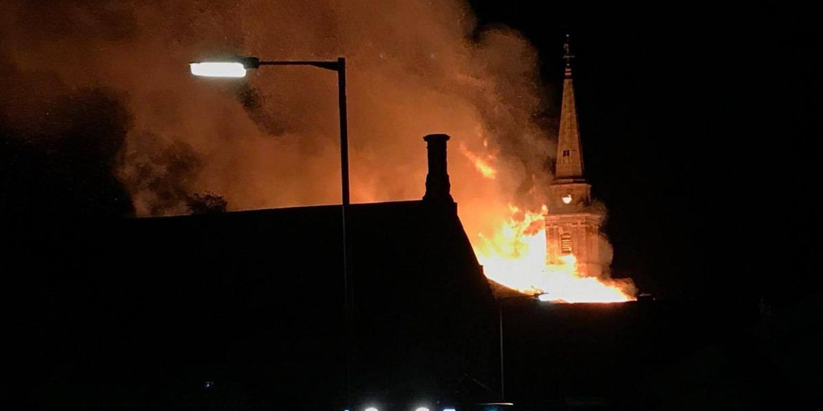 Nastolatkowie podpalili zabytkowy kościół