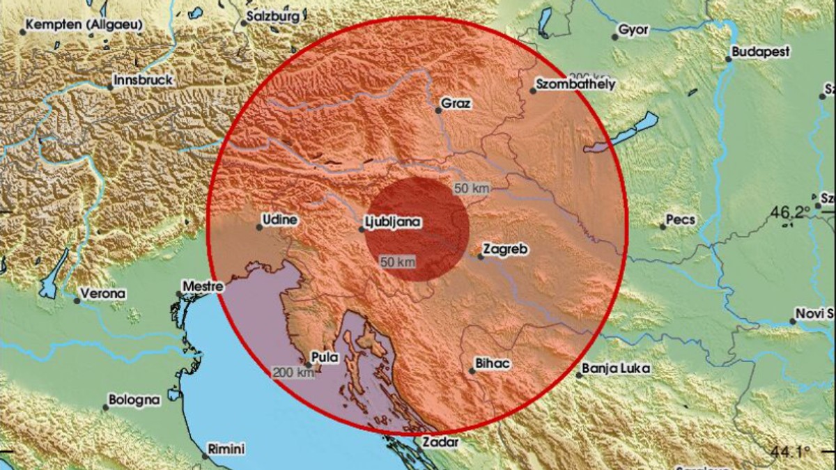 Zemljotres u Sloveniji