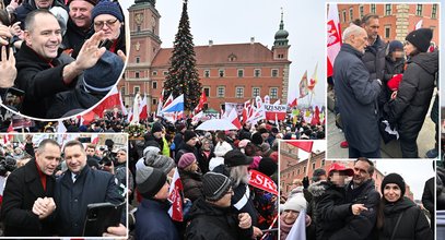 PiS tłumnie na proteście przeciwko "deprawacji dzieci". Był Nawrocki i Kaczyńska