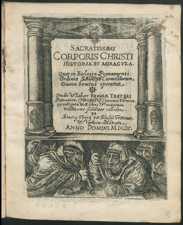 Sacratissimi Corporis Christi Historia Et Miracula