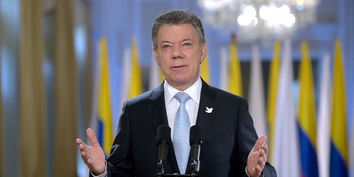 Colombian President Juan Manuel Santos wins Nobel Peace Prize