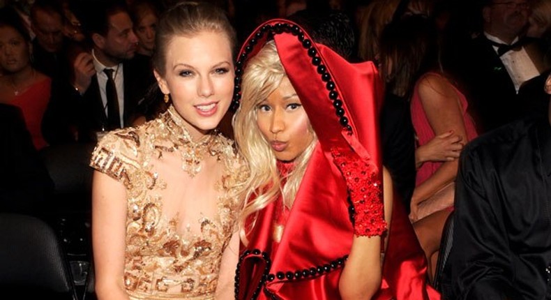 Taylor Swift and Nicki Minaj