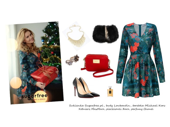 STYLIZACJE  na Wigilię z sukienkami