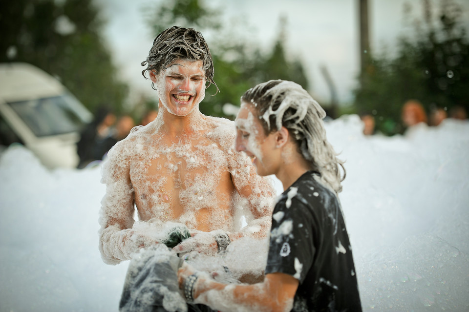 Publiczność drugiego dnia Ostróda Reggae Festival