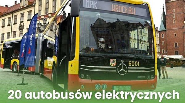 Po Wrocławiu jeżdżą już elektryczne Mercedesy Niebawem ma ich pojawić się więcej