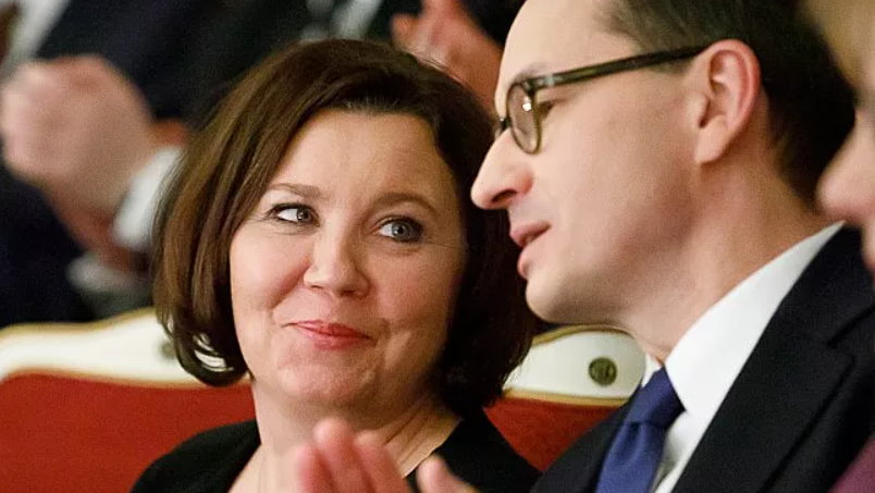 Iwona Morawiecka i Mateusz Morawiecki