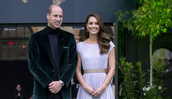Kate Middleton i książę William na gali Earthshot Prize 2021