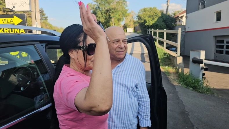 Hasan i Zlata ispraćaju Mikija