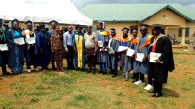 11 prisoners graduate from NOUN, 50 matriculate in Enugu Custodial Special Centre