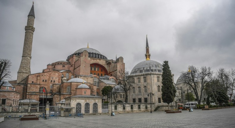 Although Turkey is not on lockdown, many public spaces are empty