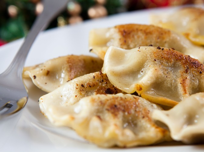 Pierogi z kapustą i grzybami