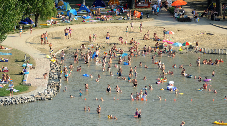 Gárdonyi strand Fotó: MTI/H. Szabó Sándor