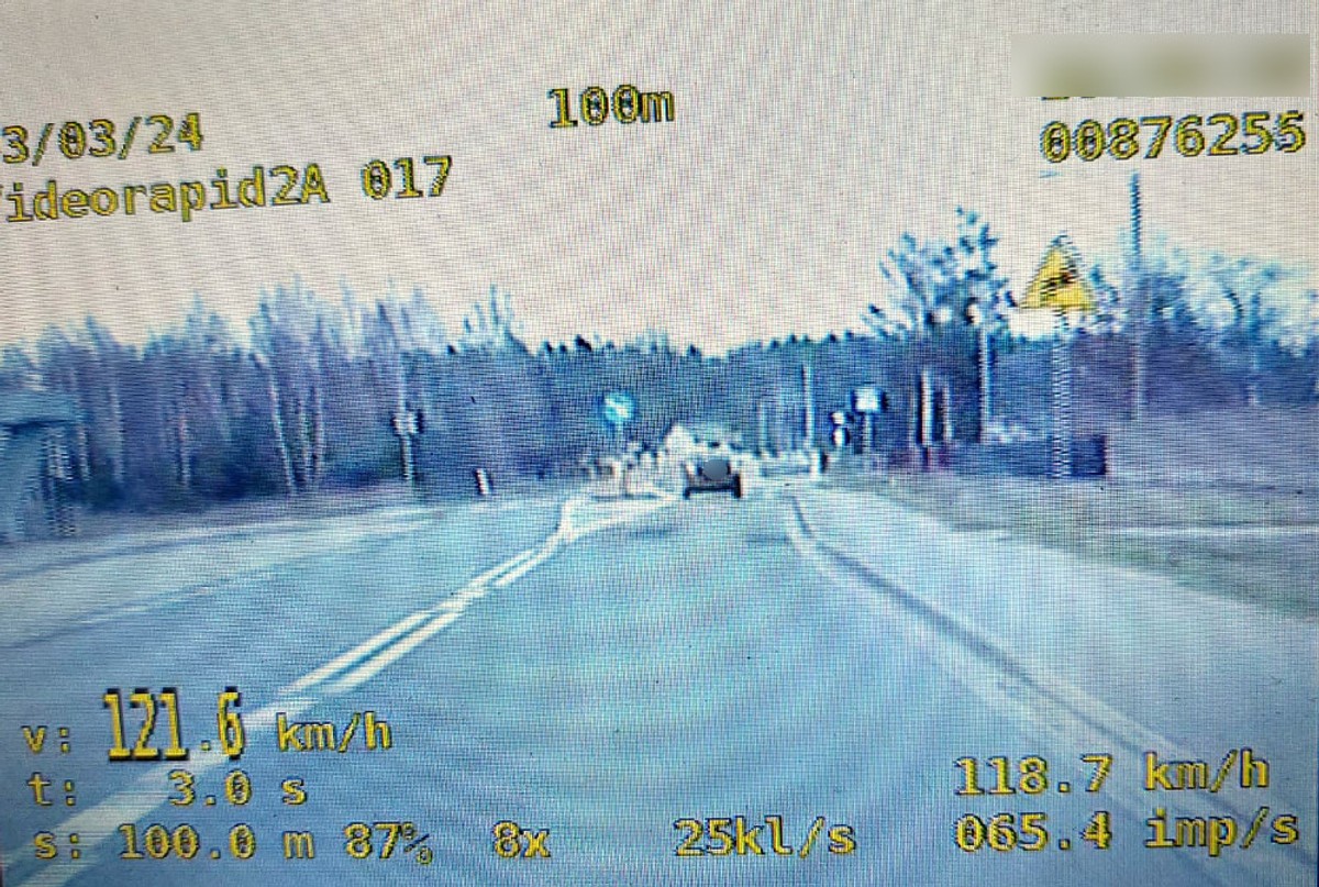 Niechlubny rekord 29-latka. Tyle pędził w terenie zabudowanym