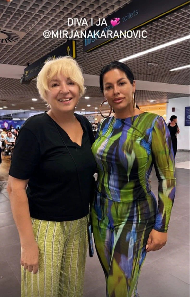 Mirjana Karanović i Seka Aleksić