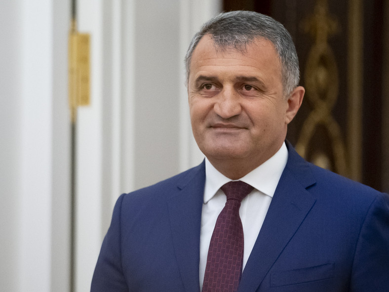 Prezydent separatystycznej republiki Południowej Osetii Anatolij Bibiłow