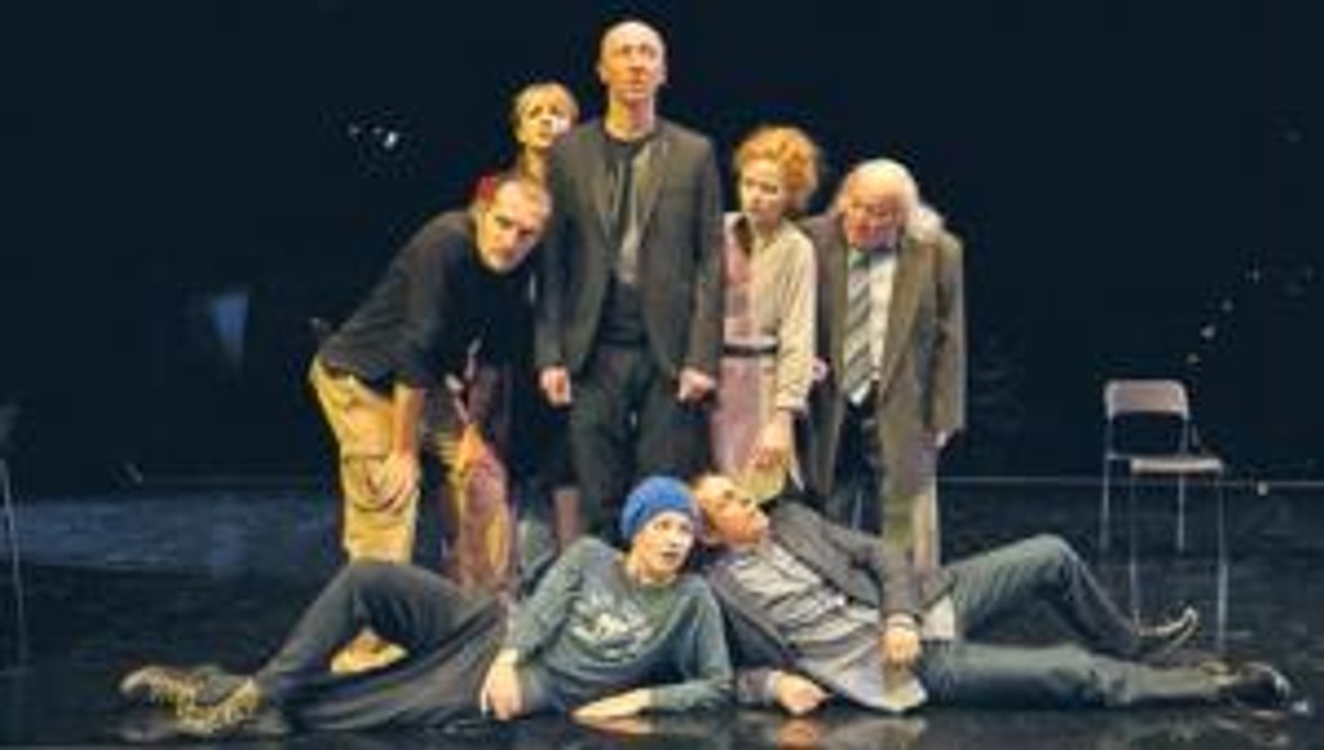 "Milczenie o Hiobie" fot. Andrzej Wencel /Teatr Narodowy w Warszawie