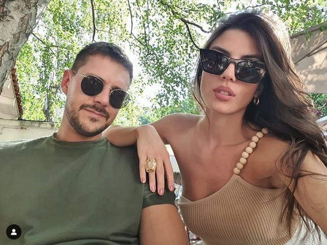 Miloš Biković i Ivana Malić, foto - skrinšot
