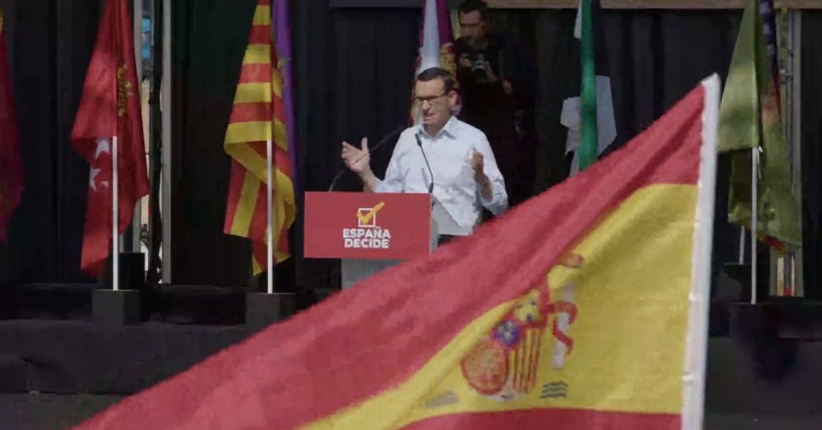 Morawiecki supera a EU en la gala de Vox de España.  ‘No hacen Europa’