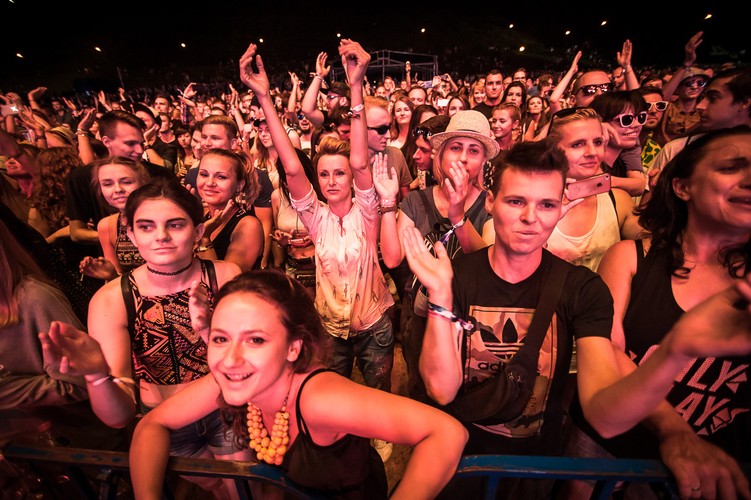 Tak się bawiła publiczność na na festiwalu Audioriver 2016 / fot. Audioriver