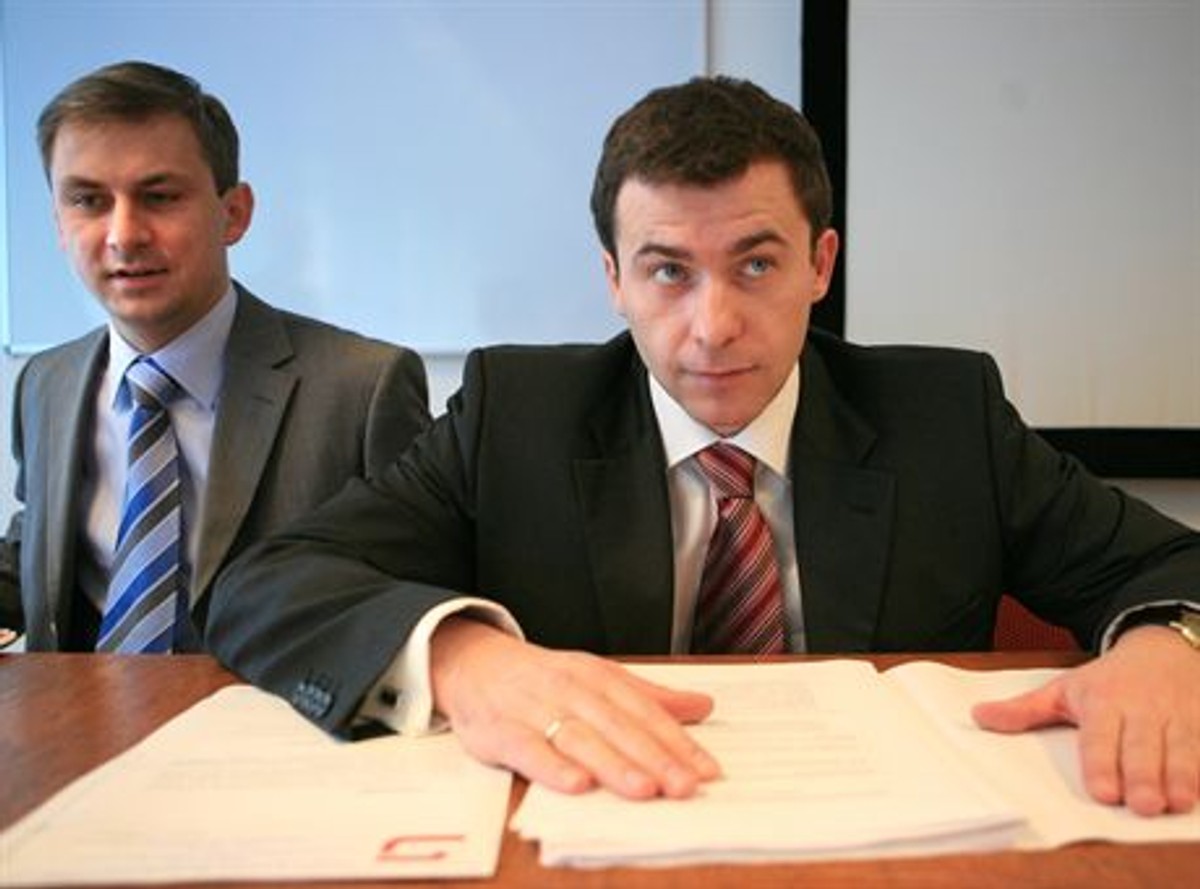 11.04.2006 WARSZAWARADA KRAJOWA SLDGRZEGORZ NAPIERALSKIWOJCIECH OLEJNICZAKFOT JACEK MARCZEWSKI