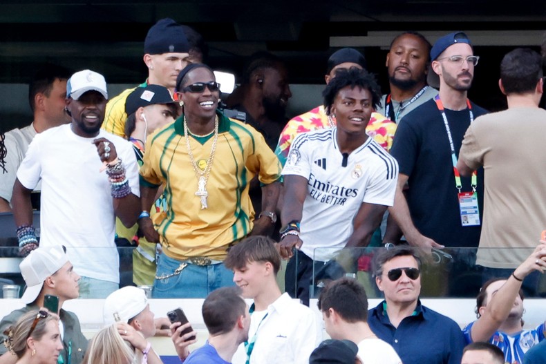 Scott, while not Brazilian himself, is good friends with Brazilian players Neymar and Vincius Jnior. He was seen proudly supporting Team Brazil in their trademark yellow jersey on June 13.