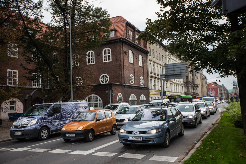 Poznań najbardziej zakorkowany