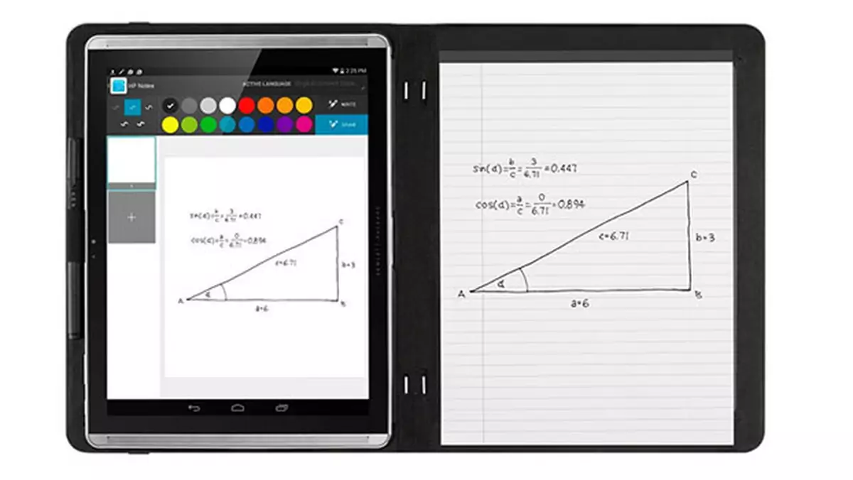 HP Pro Slate: rysujesz na kartce, widzisz na ekranie tabletu