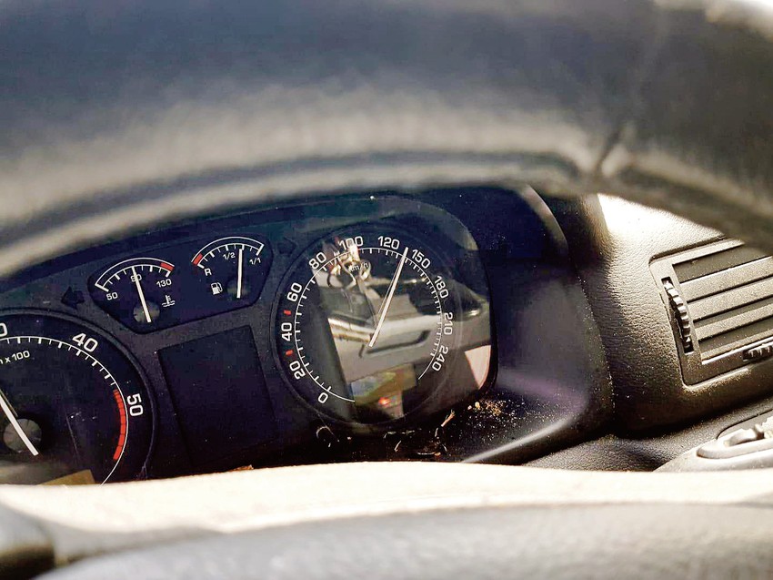 Skala na automobilu ostala na 130. kilometru