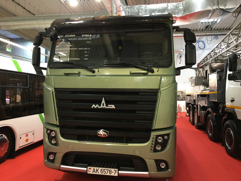 MAZ - ciężarówki z Białorusi