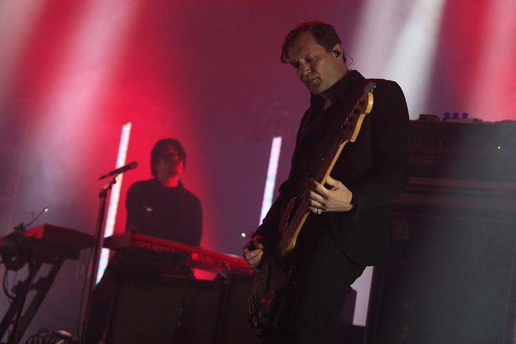 Interpol na festiwalu Open'er 2019. 3 czerwca 2019 roku.