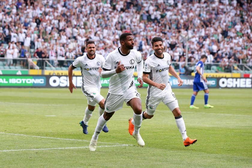 Pilka nozna. Ekstraklasa. Legia Warszawa - Wisla Plock. 09.05.2018