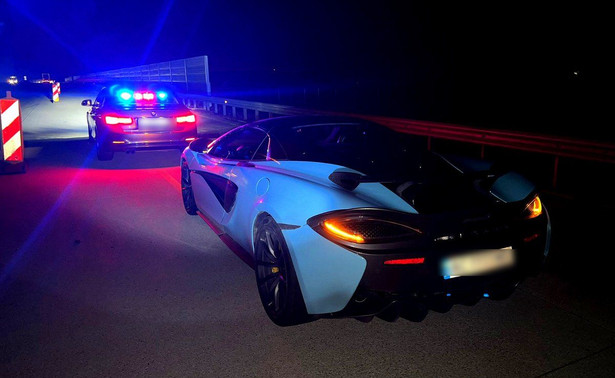 McLaren zatrzymany przez policję