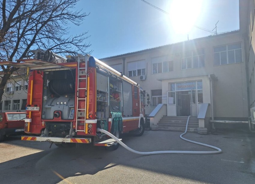Požar na neonatalogiji u Opštoj bolnici u Čačku