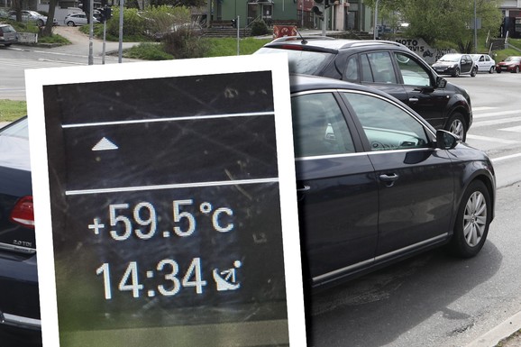 (FOTO, VIDEO) U AUTU SKORO 60 STEPENI, A U HLADOVINI 42! Termometri u Beogradu i Novom Sadu "poludeli", građani u šoku koliko je stepeni izmereno