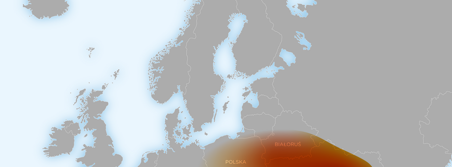 Strefa wykluczenia musiałaby potencjalnie objąć obszar niemal 30 tys. km kw. – czyli tyle, ile zajmuje całe województwo wielkopolskie, drugie największe w Polsce, a całkowita powierzchnia skażenia osiągnęłaby 2 mln km. kw. To jedna piąta powierzchni Europy