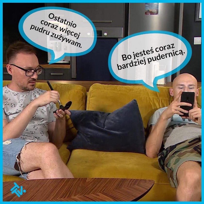 Mariusz i Jacek z "Gogglebox. Przed telewizorem"