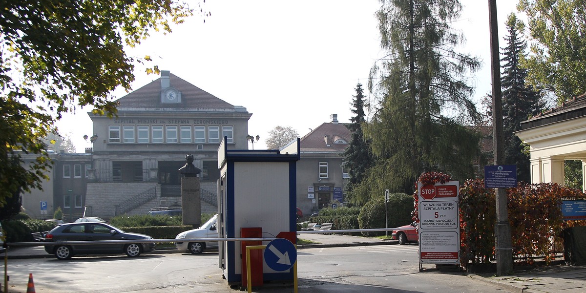 szpital Żeromskiego parking