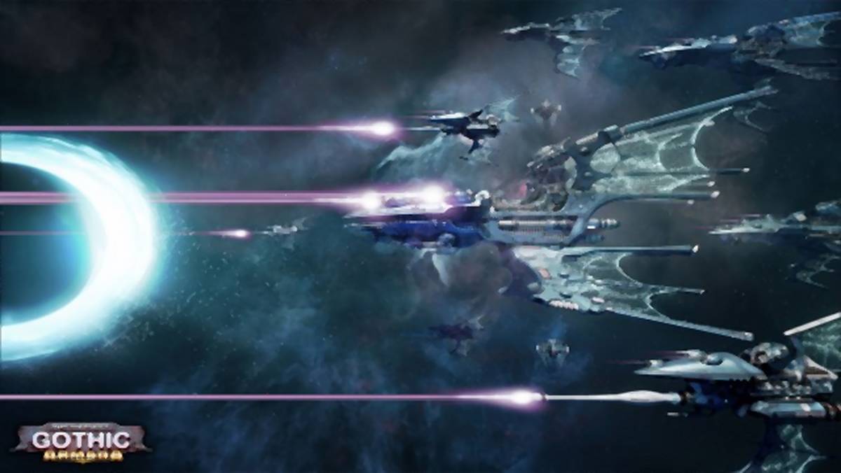 Battlefleet Gothic: Armada - zobaczcie co potrafi flota Eldarów