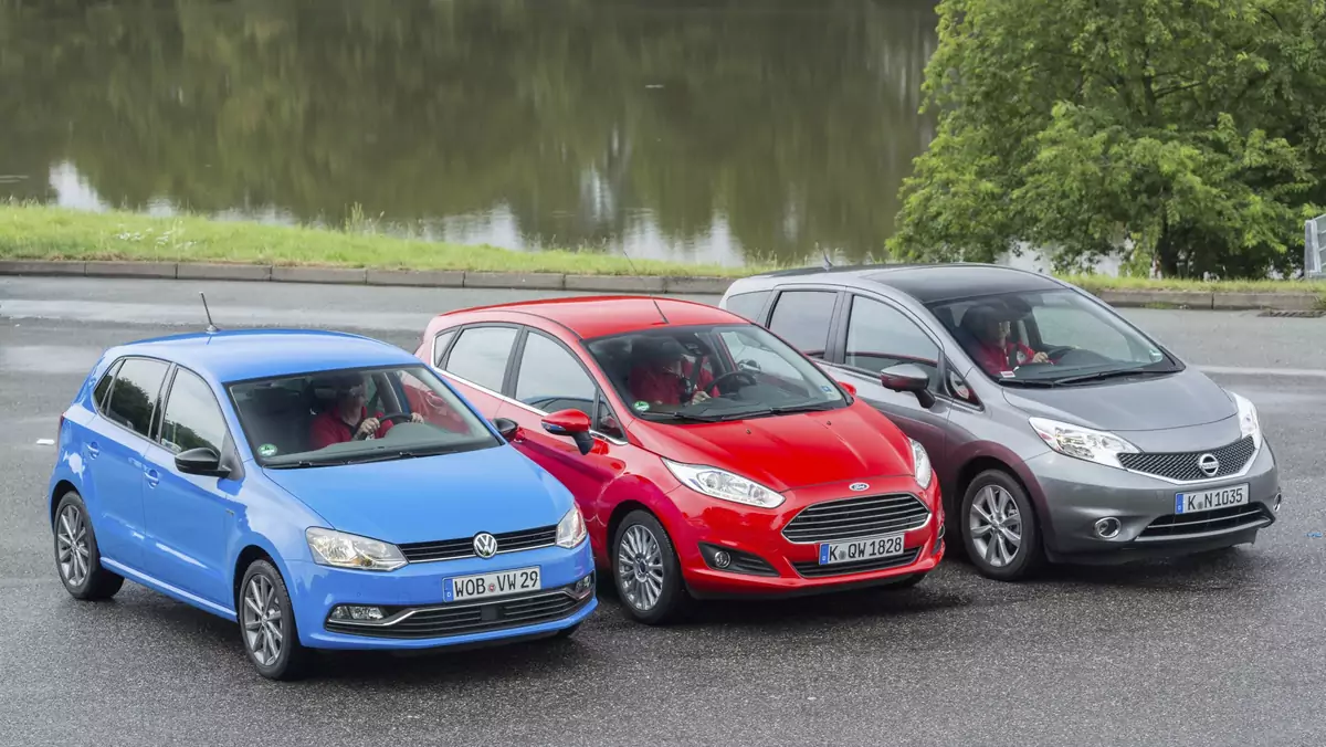 Porównanie: Ford Fiesta, Nissan Note, Volkswagen Polo