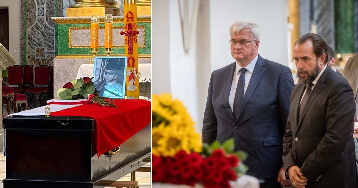 Polski wolontariusz zginął w Ukrainie – trumna przykryta flagą