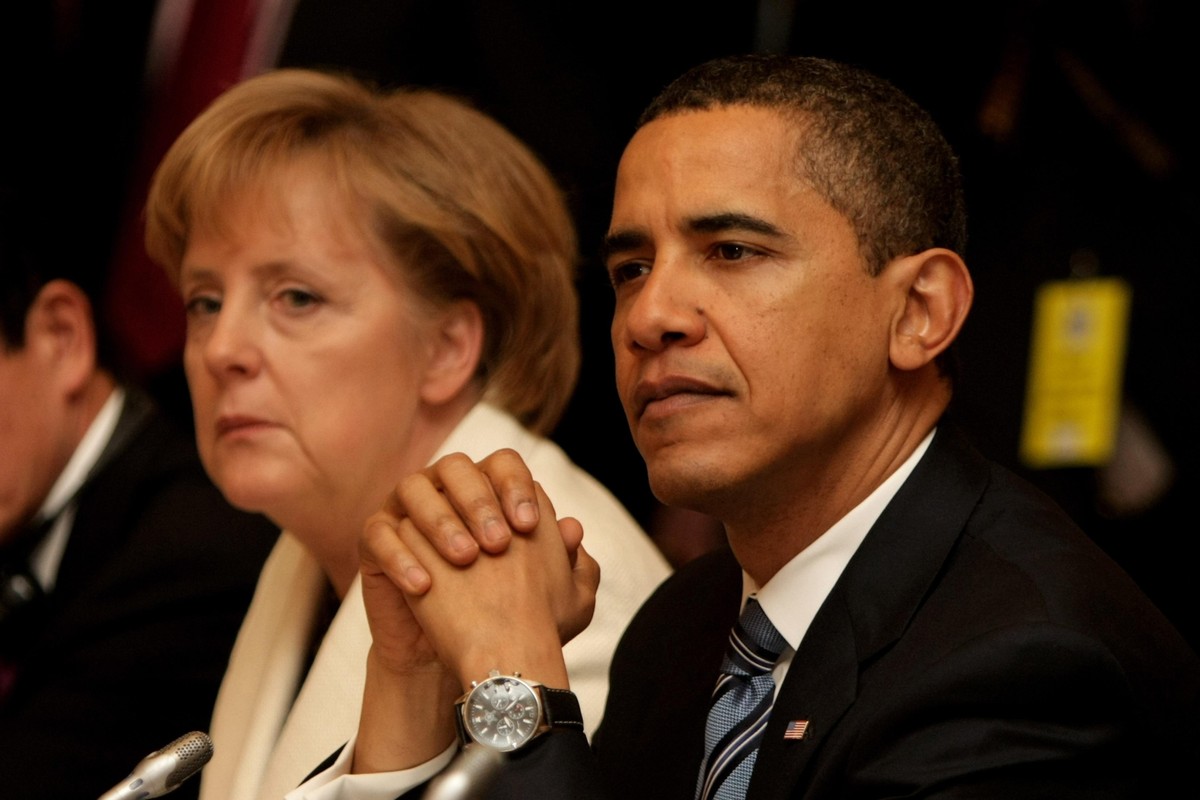 Angela Merkel i Barack Obama