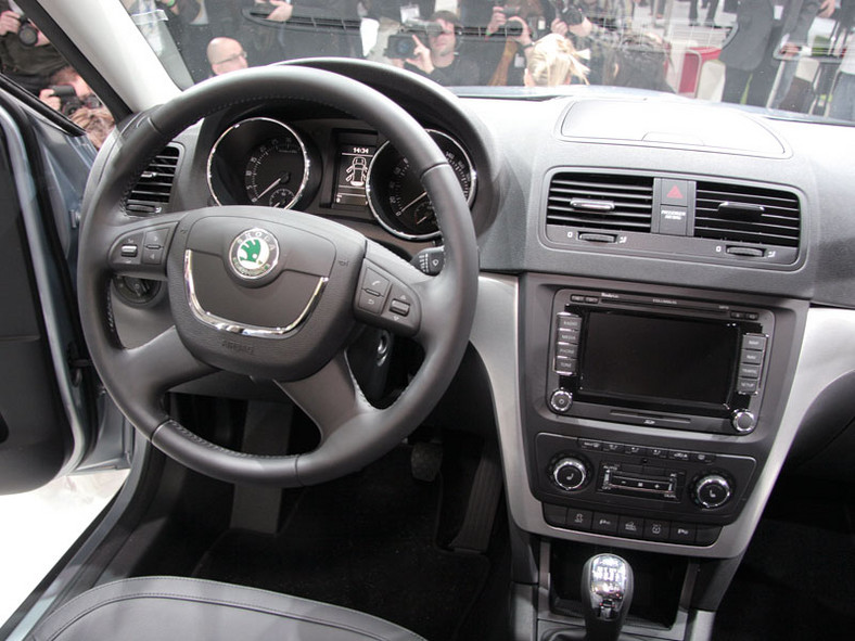 Genewa 2009: Škoda Yeti – nowy SUV z nowym silnikiem 1,2 TSI (77 kW/105 KM)