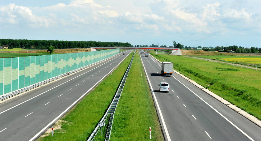 autostrada A1 pod Kutnem