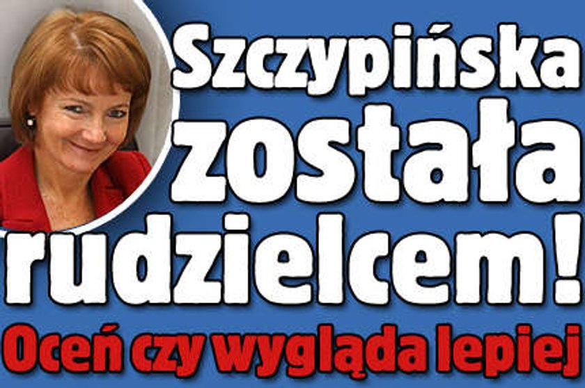 Szczypińska została rudzielcem!