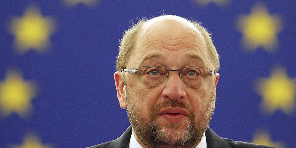 Martin Schulz, przewodniczący Parlamentu Europejskiego