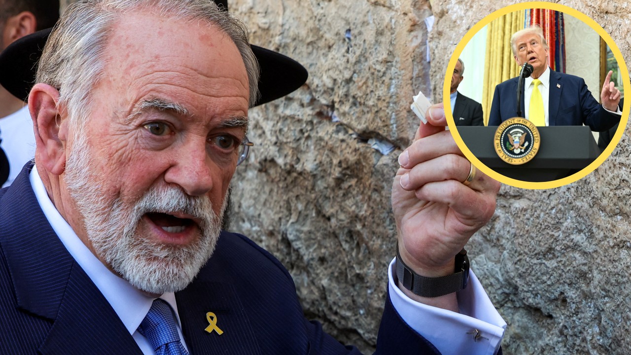 W Ścianie Płaczu zostawił kartkę od Donalda Trumpa. To napisał prezydent USA